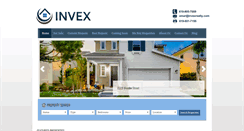 Desktop Screenshot of invexrealty.com